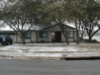 Our house in the snow